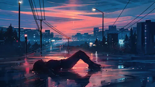 aenami-rain