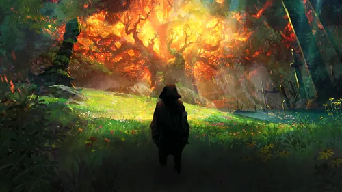 burning-fantasy-tree