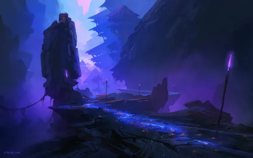 purple-fantasy-path