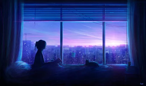 reading-at-the-windowsill-in-the-rising-sun