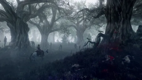 scratcherpen-the-witcher-misty-dark-forest