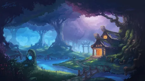 some-fantasy-woods