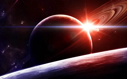 sunrise-in-space