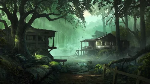 swamp-hut